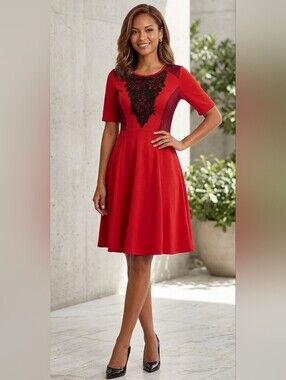 Dots Vintage Babydoll Dress